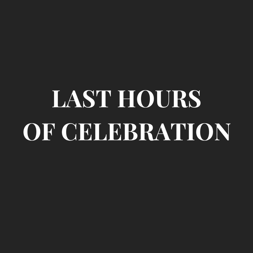 LAST HOURS OF CELEBRATION🥳
25% OFF when using the code: MARKUS
Happy shopping🔥
