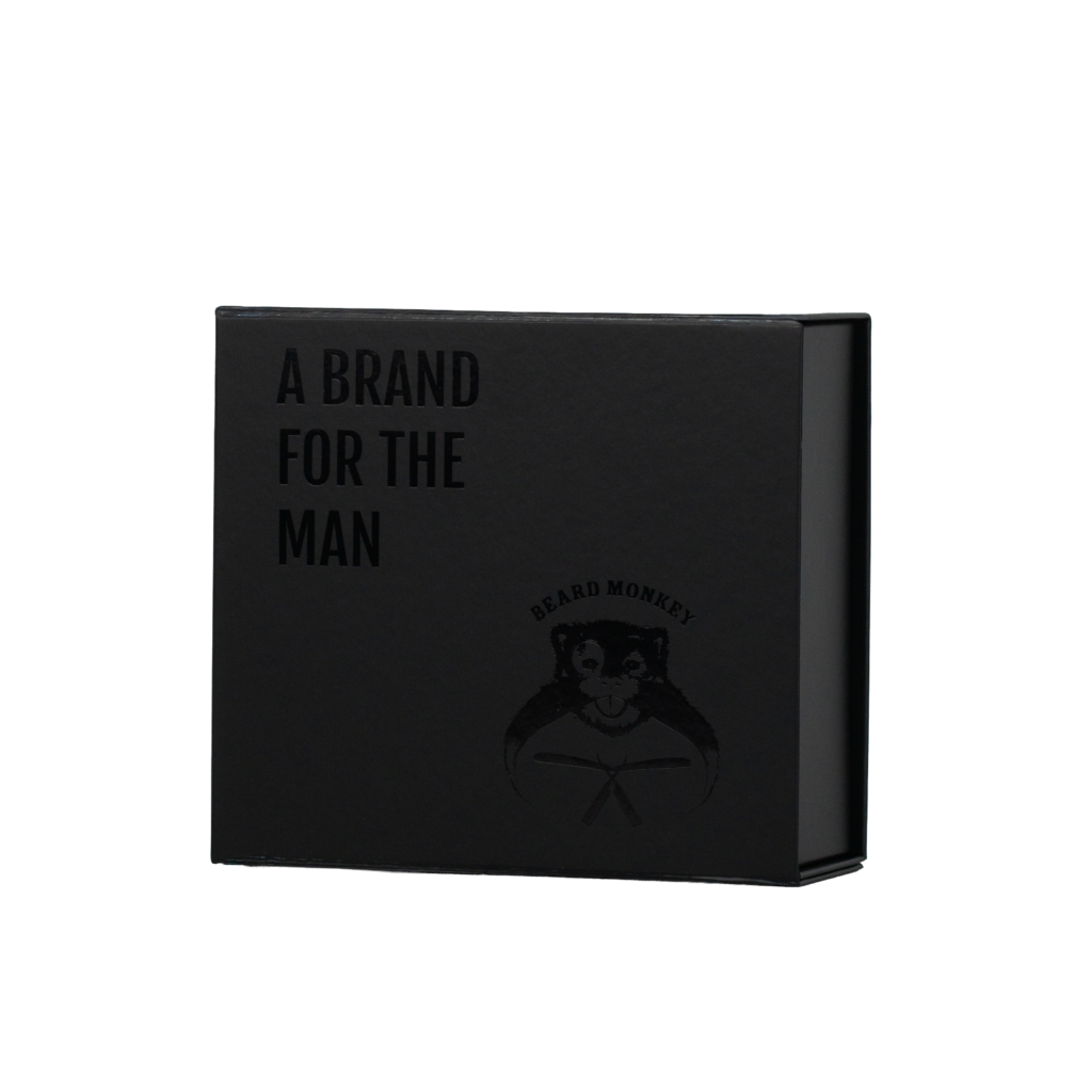 Svart presentbox från Beard Monkey